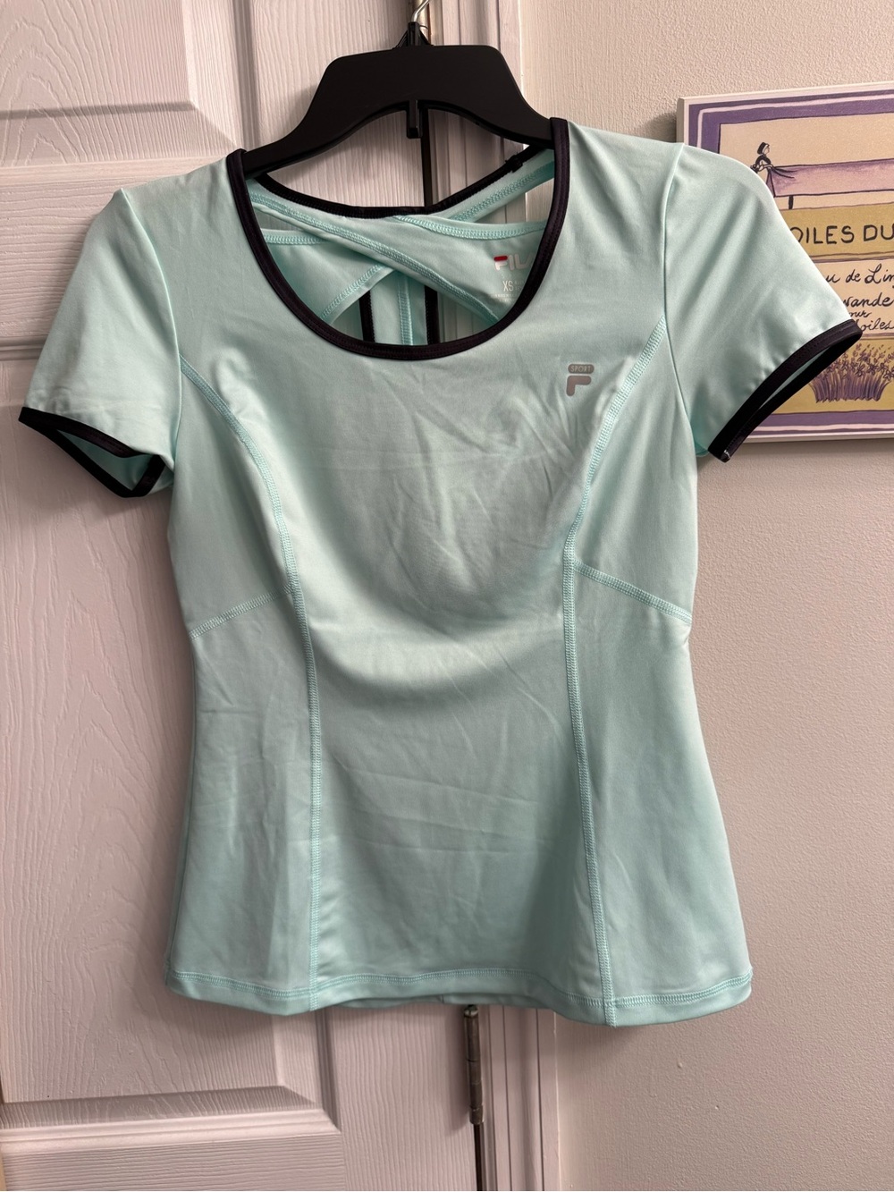 Fila Women’s Mint Short Sleeve Athletic Top